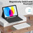 WK-1109 For iPad (2025) / 10.9 (2022) Leather Tablet Stand Cover + Magnetic Bluetooth-Compatible Keyboard - Black - 4