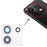 For Xiaomi Redmi Note 13 Pro 5G OEM Back Camera Lens Holder Cover with Glass Part (Without Logo) - White - 3