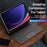 DUX DUCIS For Samsung Galaxy Tab S10+ / S9+ / S9 FE+ / S8+ / S7+ Case Trackpad Magnetic Bluetooth-compatible Keyboard Leather Tablet Cover - 4