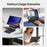 DUX DUCIS For Samsung Galaxy Tab S10+ / S9 FE+ / S9+  Leather Tablet Case with Magnetic Detachable Keyboard - 6