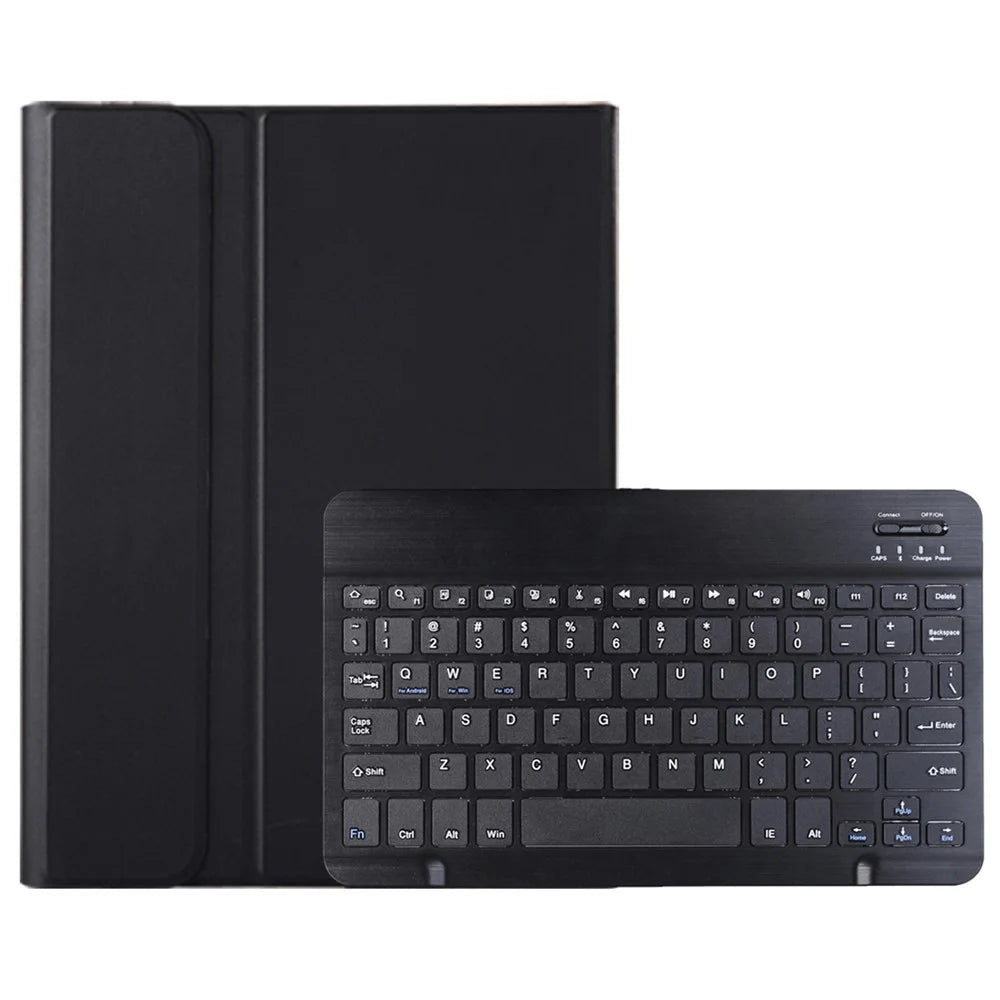 AH17 For Huawei MatePad 11.5 Protective Case with Removable Bluetooth-compatible Keyboard Anti-Drop Leather Stand Cover - Black - 2