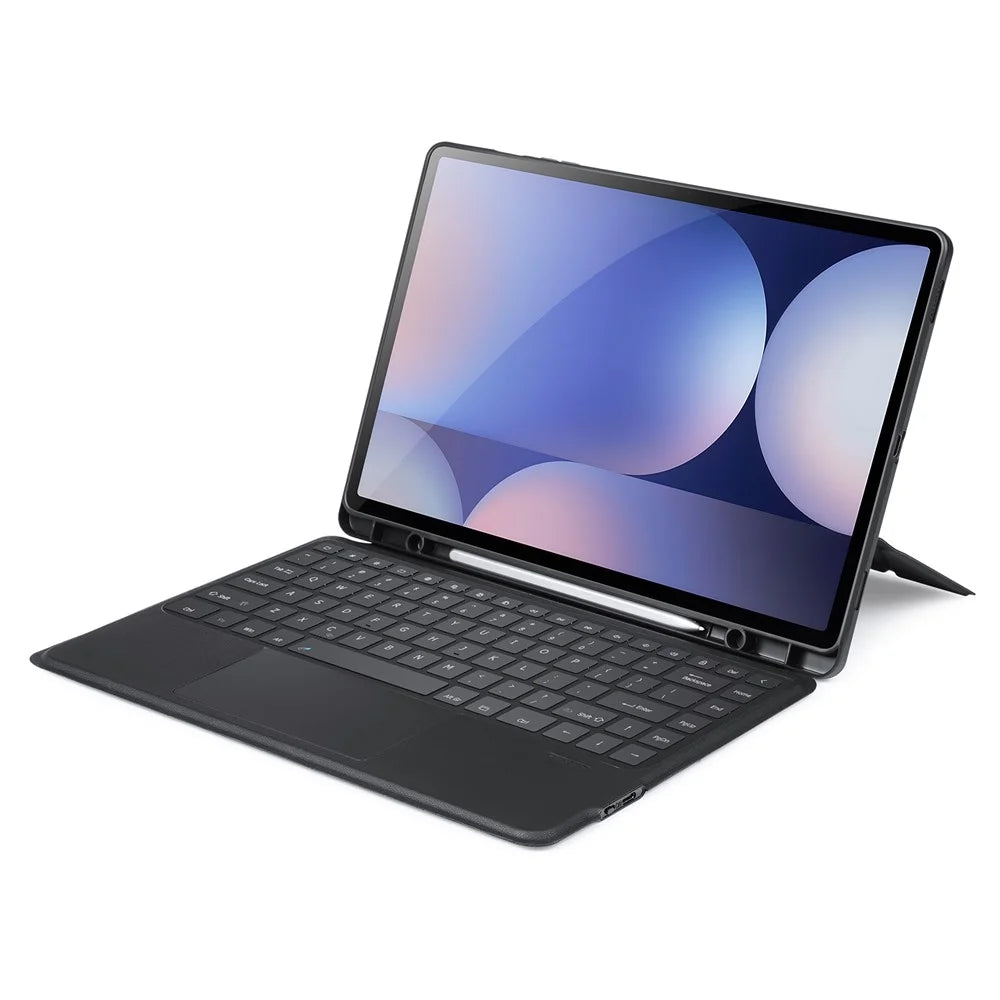 DUX DUCIS For Samsung Galaxy Tab S10 Ultra / S9 Ultra / S8 Ultra Leather Tablet Case with Magnetic Detachable Keyboard - 2