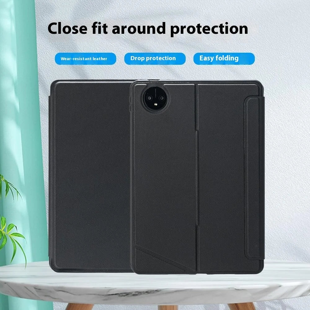 TH12-AS For Huawei MatePad Pro 11 (2024) / (2022) Leather Stand Cover + Backlit Touchpad Bluetooth-compatible Keyboard - 3