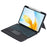TH16-AS For Honor MagicPad 13 Leather Stand Cover + Backlit Touchpad Bluetooth-compatible Keyboard - 1