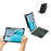 THW11-AS For Huawei MatePad 11 (2021) Leather Stand Cover + Backlit Touchpad Bluetooth-compatible Keyboard - 6