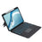 TH126-AS For Huawei MatePad Pro 12.6 (2024) / (2021) Leather Stand Cover + Backlit Touchpad Bluetooth-compatible Keyboard - 5