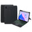 THW13-AS For Huawei MatePad 11 (2023) Leather Stand Cover + Backlit Touchpad Bluetooth-compatible Keyboard - 1