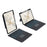 THV8-AS For Honor Pad 9 Pro / Pad V8 Pro Leather Stand Cover + Backlit Touchpad Bluetooth-compatible Keyboard - 2