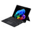 2089D Colorful Backlight Bluetooth-compatible Keyboard for Microsoft Surface Pro 11  /  10  /  9  /  8  /  X - Black - 4