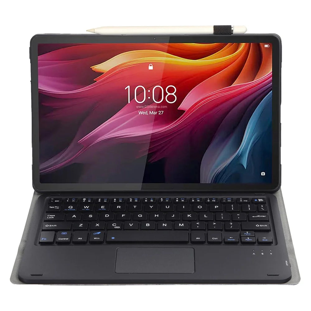 AM27-A For Lenovo Tab K11 Plus Leather+TPU Tablet Cover with Touchpad Bluetooth-compatible Keyboard - 3