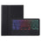 AM27-AS For Lenovo Tab K11 Plus Leather+TPU Tablet Cover with Backlit Touchpad Bluetooth-compatible Keyboard - 1
