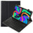 AM25 For Lenovo Xiaoxin Pad 11 2024 Leather+TPU Tablet Cover with Bluetooth-compatible Keyboard - Black - 5