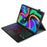 AM25-AS For Lenovo Xiaoxin Pad 11 2024 Leather Tablet Cover with Backlit Bluetooth-compatible Keyboard - Black - 2