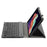 AH13 For Huawei MatePad SE 10.4-inch Leather+TPU Tablet Cover with Bluetooth-compatible Keyboard - Black - 4