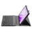 AH20 For Huawei MatePad 11.5 S (2024) Leather+TPU Ultra Thin Tablet Cover with Bluetooth-compatible Keyboard - Black - 4