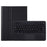 AH20-A For Huawei MatePad 11.5 S (2024) Leather+TPU Tablet Cover Bluetooth-compatible Keyboard Case with Touchpad - Black - 1