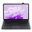 AH20-A For Huawei MatePad 11.5 S (2024) Leather+TPU Tablet Cover Bluetooth-compatible Keyboard Case with Touchpad - Black - 2