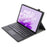 AH20-A For Huawei MatePad 11.5 S (2024) Leather+TPU Tablet Cover Bluetooth-compatible Keyboard Case with Touchpad - Black - 3
