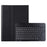 AH25 For Honor Pad X9 / X8a Leather+TPU Ultra Thin Tablet Cover with Bluetooth-compatible Keyboard - Black - 1