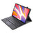 AH21-A For Huawei MatePad SE 11 Leather+TPU Tablet Cover with Touchpad Bluetooth-compatible Keyboard - Black - 3