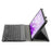 AH15 For Honor Pad X9 / X8 Pro Leather+TPU Tablet Cover with Bluetooth-compatible Keyboard - Black - 4