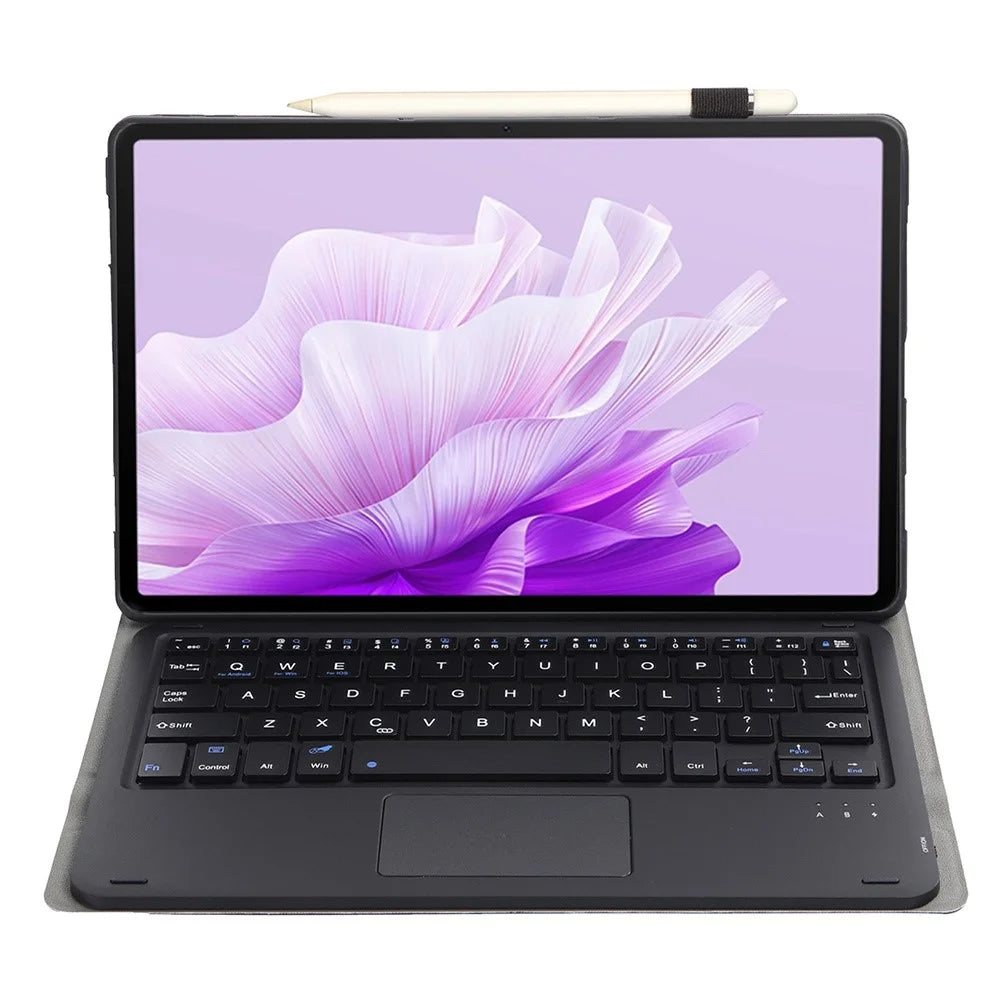 AH15-A For Honor Pad X9 / X8 Pro Leather Tablet Cover with Touchpad Bluetooth-compatible Keyboard - Black - 2