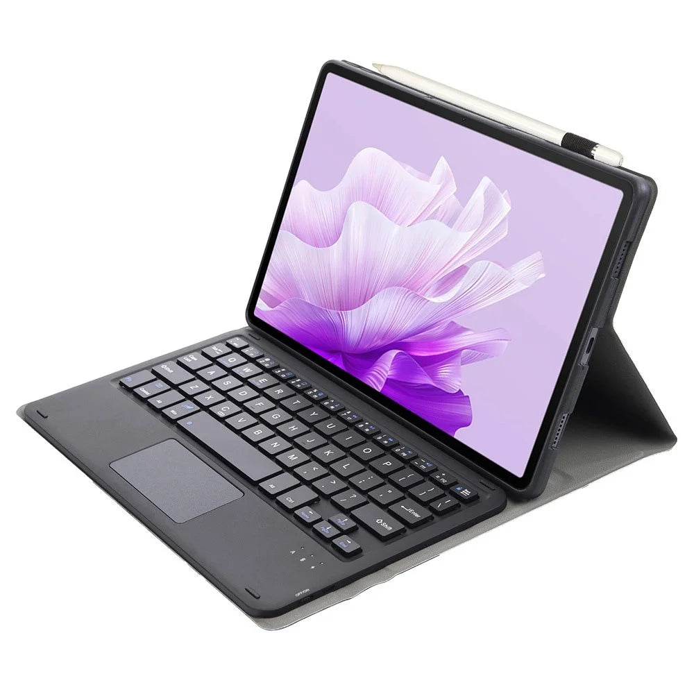 AH15-A For Honor Pad X9 / X8 Pro Leather Tablet Cover with Touchpad Bluetooth-compatible Keyboard - Black - 3