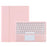 AH18-A For Huawei MatePad Pro 13.2 Leather Tablet Cover with Touchpad Bluetooth-compatible Keyboard - Pink - 1