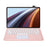 AH26-A For Honor Pad GT Pro Ultra-Thin Leather Tablet Cover + Bluetooth-compatible Keyboard with Touchpad - Pink - 2