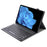 AV11 For vivo Pad Case Leather+TPU Tablet Cover with Magnetic Bluetooth-compatible Keyboard - Black - 3
