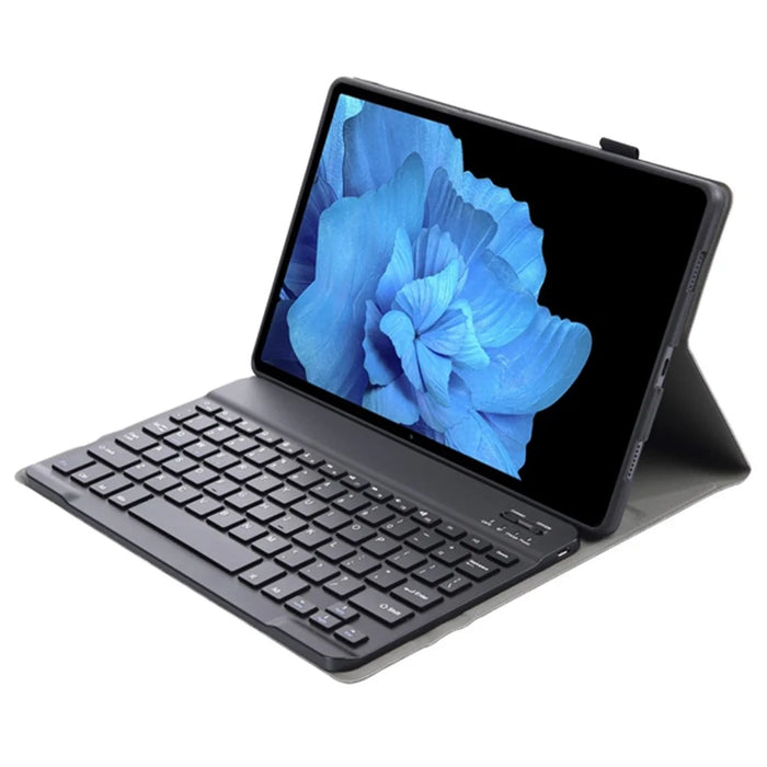 AV11 For vivo Pad Case Leather+TPU Tablet Cover with Magnetic Bluetooth-compatible Keyboard - Black - 3
