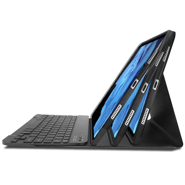 AV11 For vivo Pad Case Leather+TPU Tablet Cover with Magnetic Bluetooth-compatible Keyboard - Black - 5