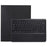 P15-A For Oppo Pad 3 Pro / Oneplus Pad Pro Leather Tablet Cover with Touchpad Bluetooth-compatible Keyboard - Black - 1