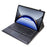 P15-A For Oppo Pad 3 Pro / Oneplus Pad Pro Leather Tablet Cover with Touchpad Bluetooth-compatible Keyboard - Black - 4