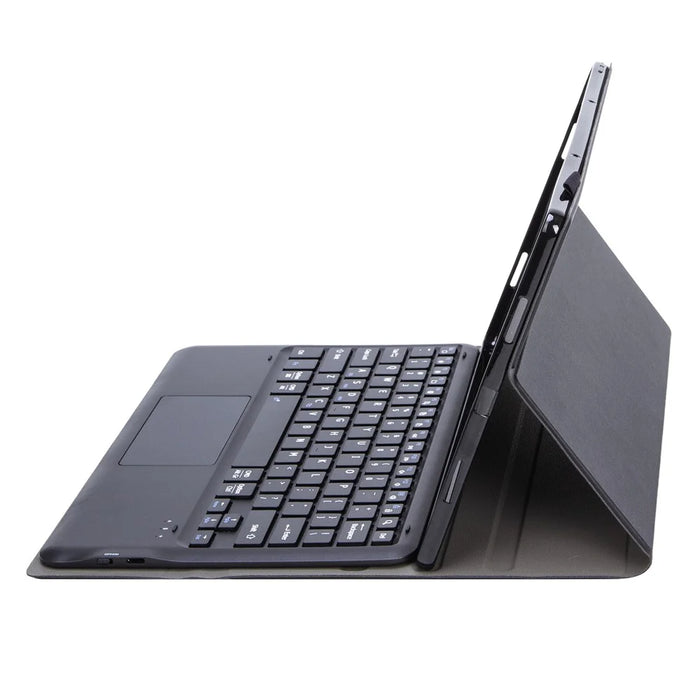 P15-A For Oppo Pad 3 Pro / Oneplus Pad Pro Leather Tablet Cover with Touchpad Bluetooth-compatible Keyboard - Black - 5