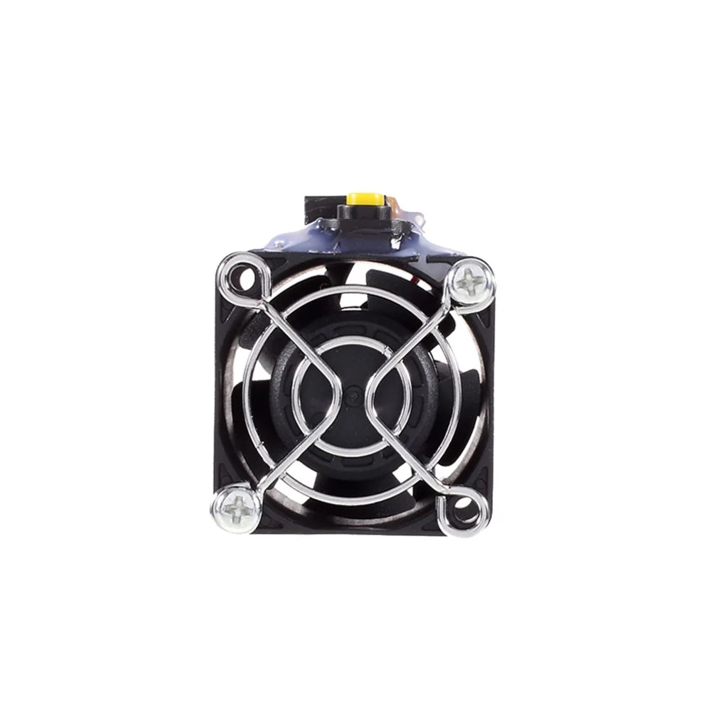 BEST BST-492 Fan 12V Mini Flow Cooling Fan for CUP Chip Circuit Board Glass Glue - US Plug - 7
