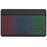 RGB-030 RGB Colorful Backlight 10-inch Wireless Bluetooth-compatible Keyboard - Black - 1