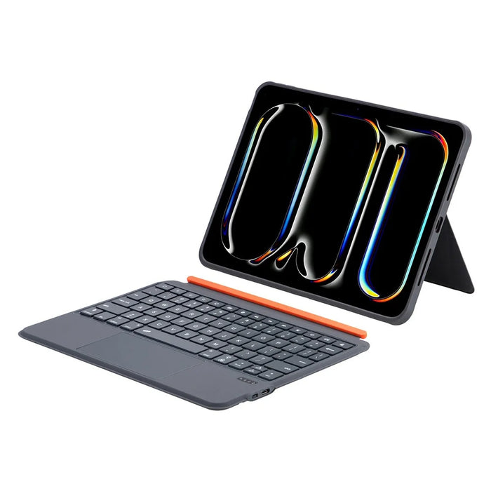 K09P For iPad Pro 11 (2024) M4 Magnetic Detachable Bluetooth-compatible Keyboard with Touchpad Backlit + Tablet Case - 2