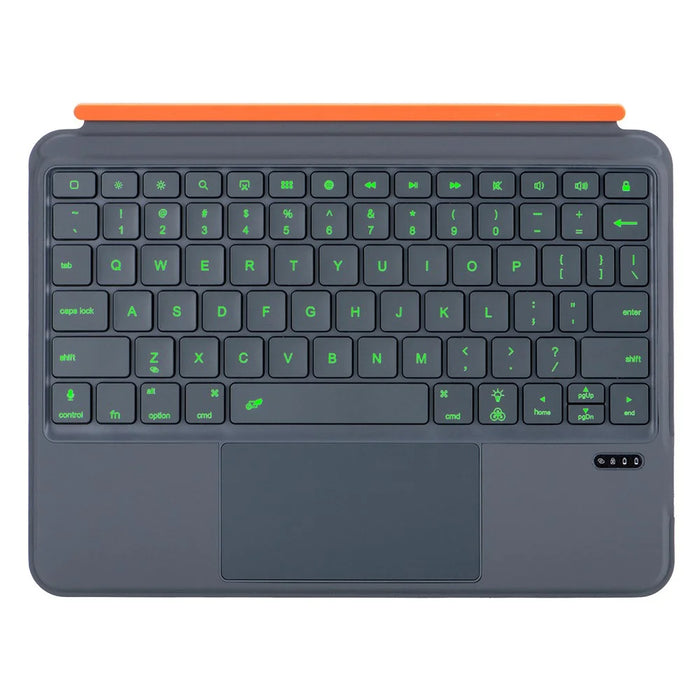 K09P For iPad Pro 11 (2024) M4 Magnetic Detachable Bluetooth-compatible Keyboard with Touchpad Backlit + Tablet Case - 6