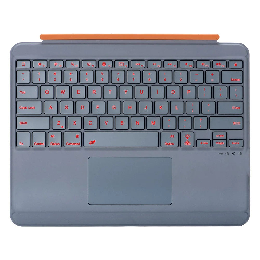 K09P For iPad Pro 13 (2025) / (2024) Magnetic Detachable Bluetooth-compatible Keyboard with Touchpad Backlit + Tablet Case - 5