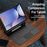 DUX DUCIS For Samsung Galaxy Tab S9 Ultra / Galaxy Tab S8 Ultra / Galaxy Tab S10 Ultra  Bluetooth-compatible Keyboard Leather Case with Magnetic Floating Stand - Black - 3