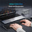 DUX DUCIS Wireless Keyboard  Wireless Keyboard  LK Series Mute Keyboard for Laptops/Tablets/Phones - Black - 7