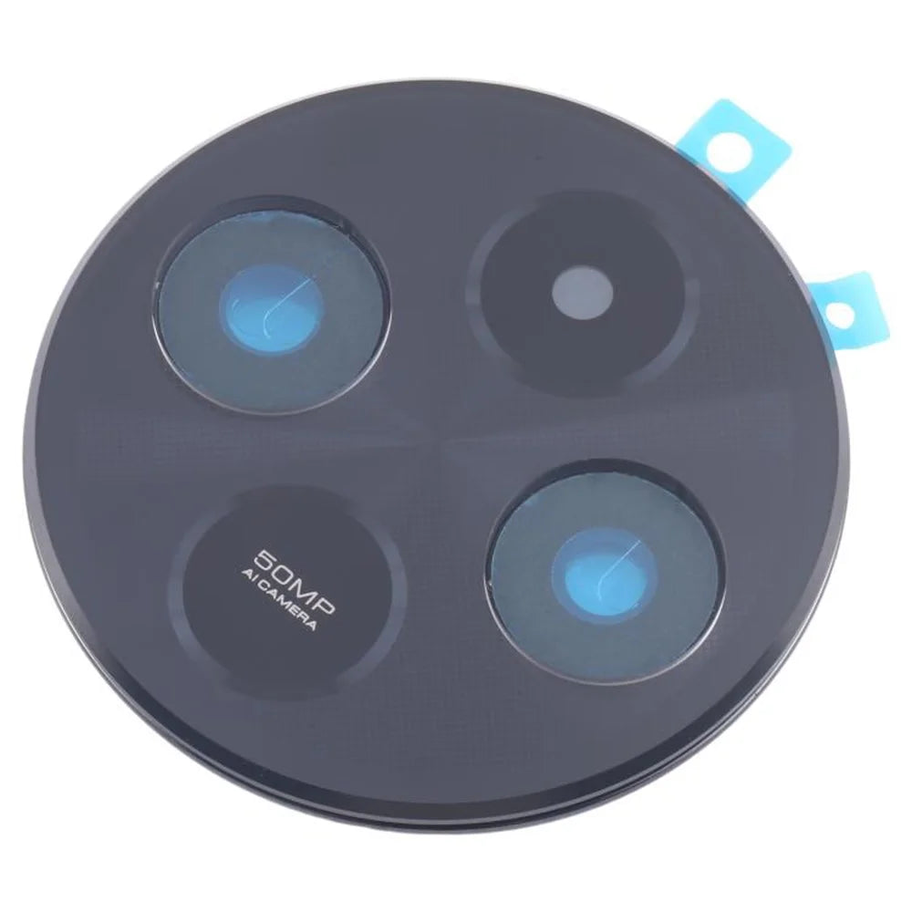 For Xiaomi Redmi 14C 4G / 14C 5G OEM Back Camera Lens Holder Cover with Glass Part (Without Logo) - Black - 2