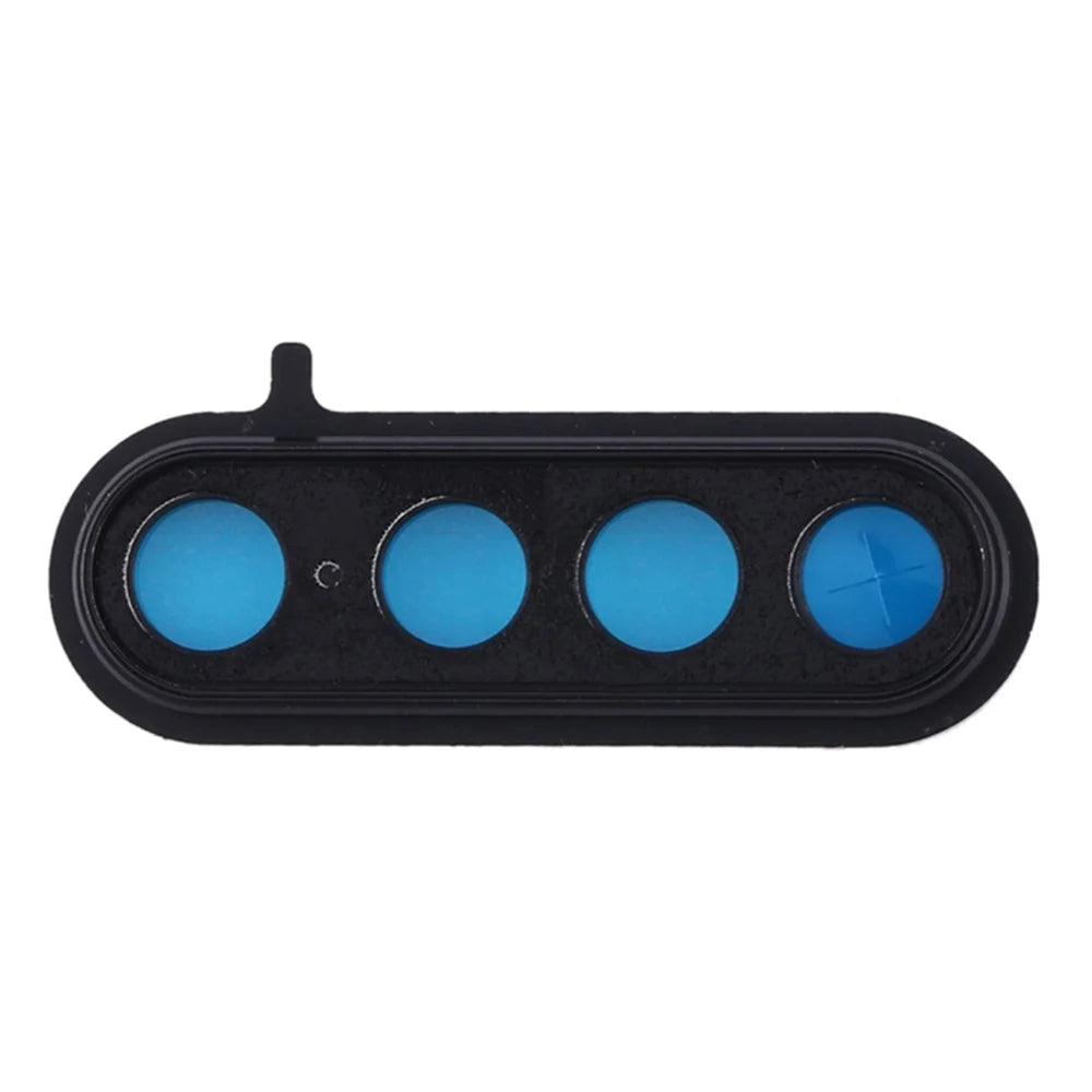 OEM Back Camera Lens Holder Cover with Glass for Xiaomi Redmi K30 5G - Black - 1