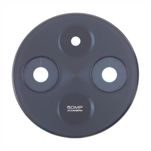 For Xiaomi Poco C75 4G / C75 5G OEM Back Camera Lens Holder Cover with Glass Part (Without Logo) - Black - 1