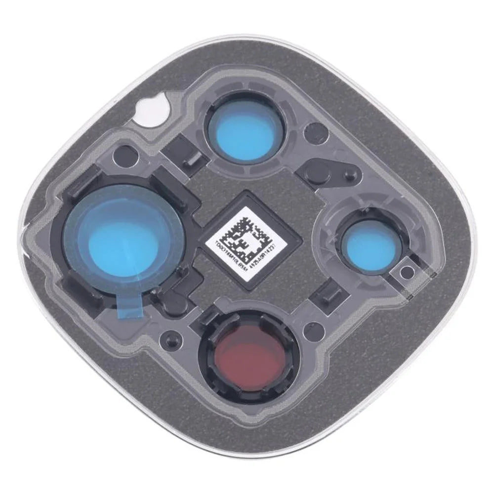For Xiaomi Redmi Note 14 Pro 5G / 14 Pro 4G OEM Back Camera Lens Holder Cover with Glass Part (Without Logo) - Black - 3