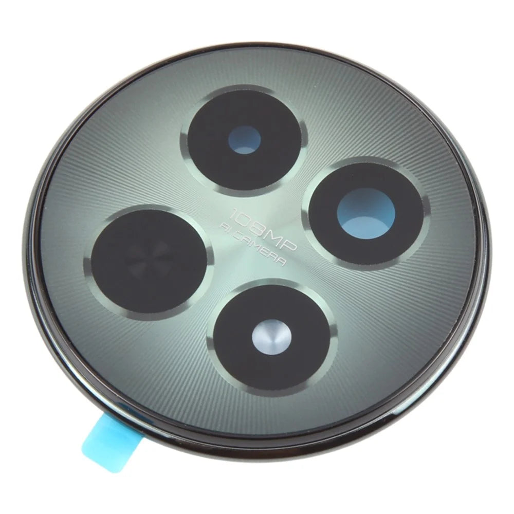 For Realme 12 5G OEM Back Camera Lens Holder Cover with Glass Part (Without Logo) - Green - 2