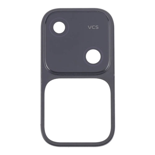 For vivo S18 5G OEM Back Camera Lens Holder Cover with Glass Part (Without Logo) - Black - 1