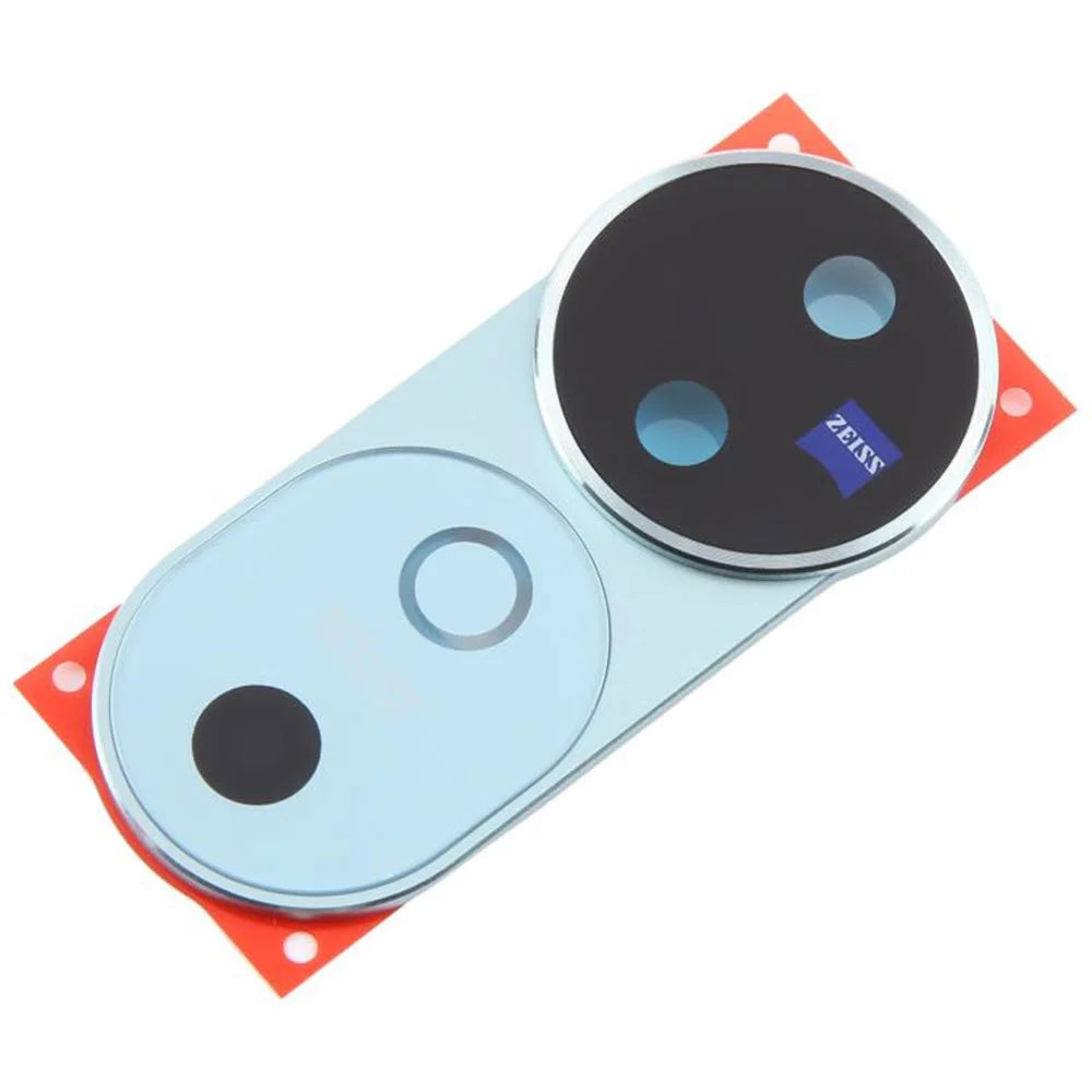 For vivo V40 5G OEM Back Camera Lens Holder Cover with Glass Part (Without Logo) - Blue - 2