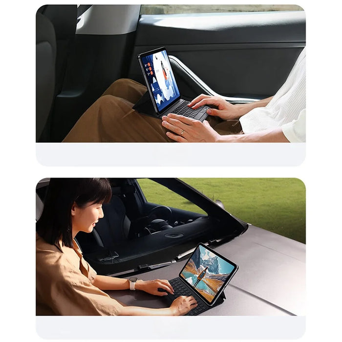 SK-802D Keyboard Case for  iPad Air 11 (2026) / (2025) / Air 11 (2024) / iPad Pro 11 (2022) / (2021) / (2020 / (2018) / iPad Air (2022) / (2020) with Backlit - 6